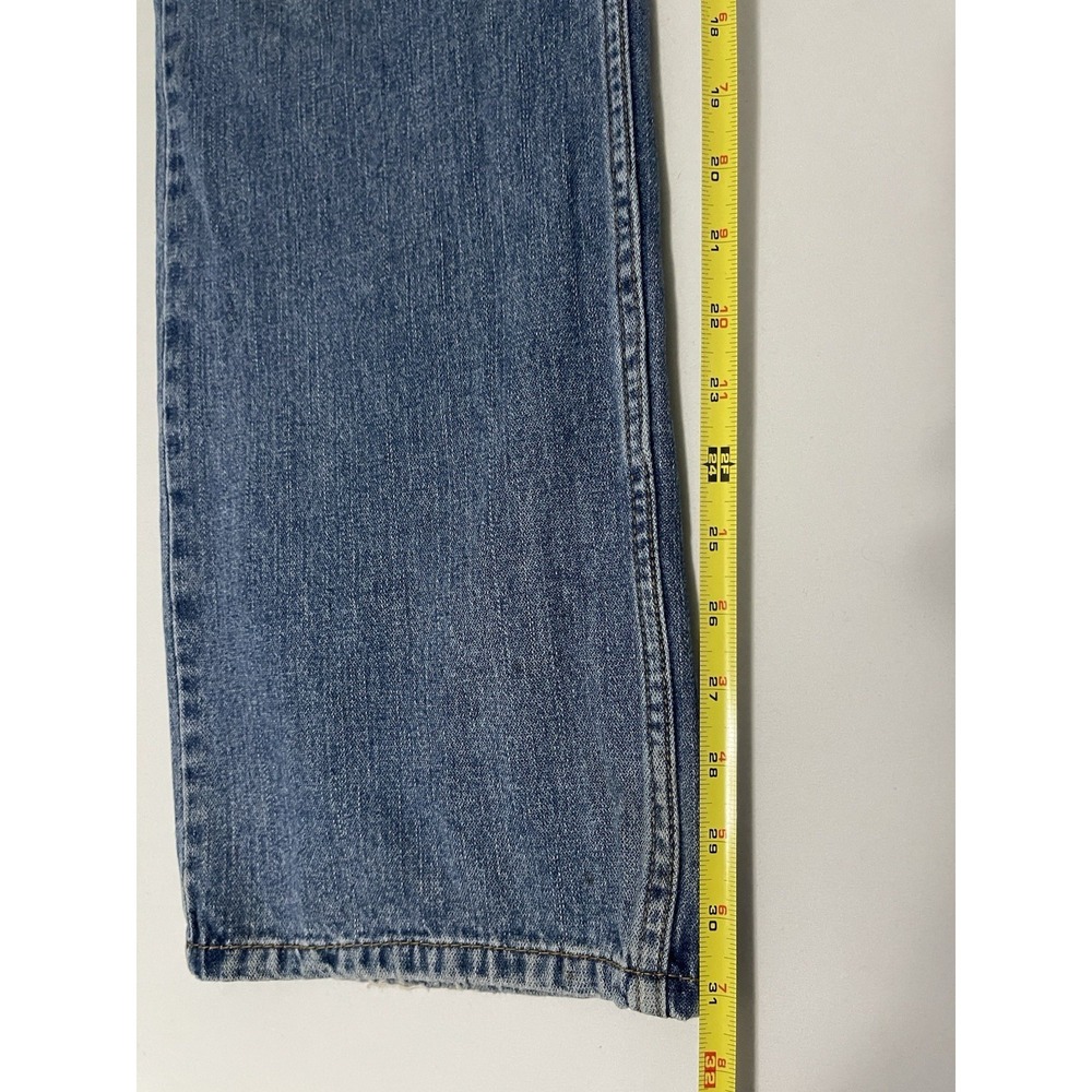 Levis 505‎ Jeans Mens 40x32 Blue Straight Leg Medium Wash Denim Pants - Picture 7 of 7